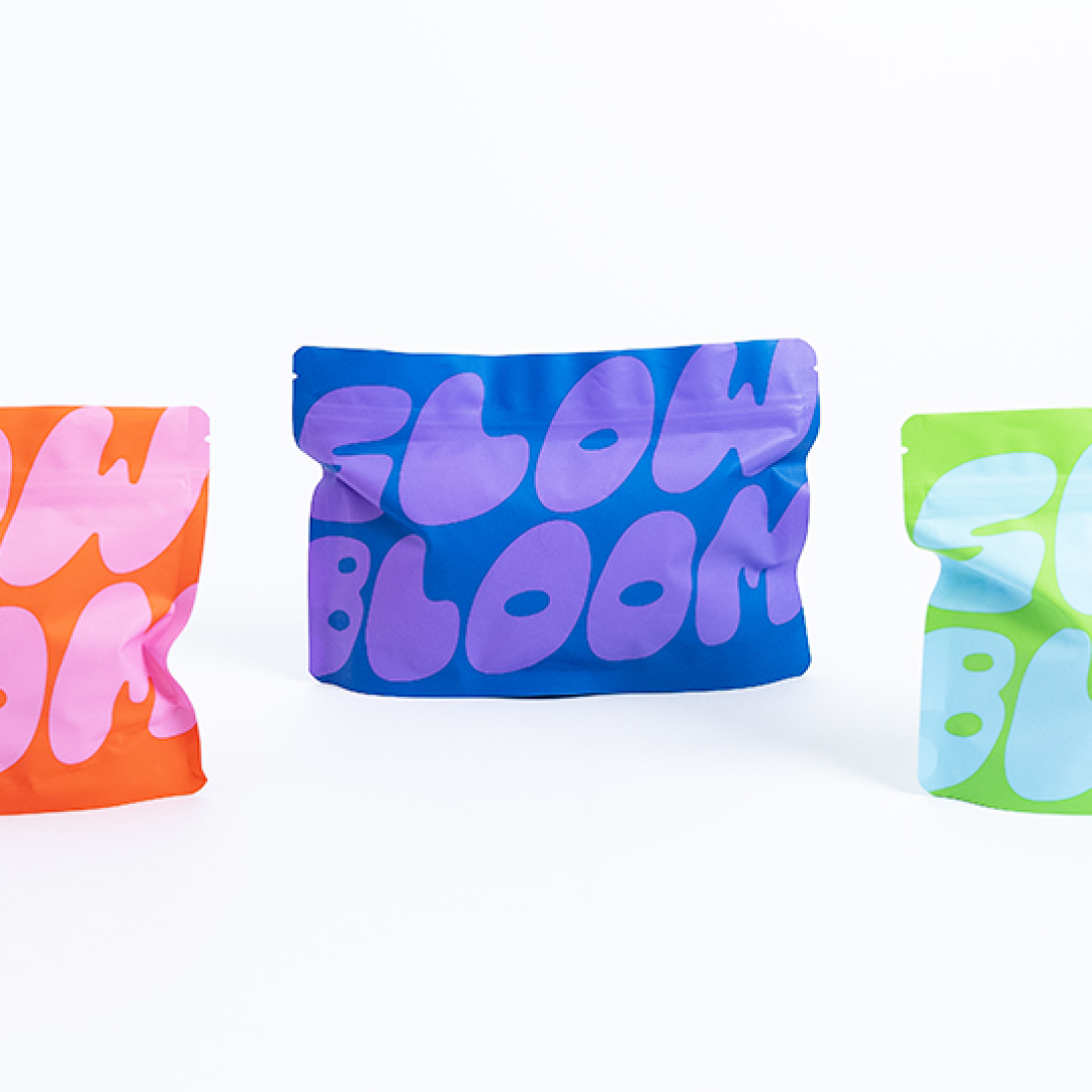 slow bloom coffee roasters stand up pouch
