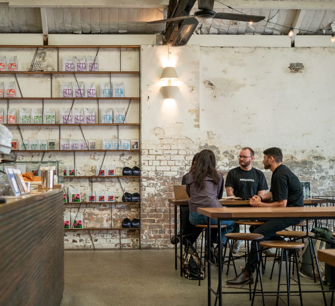 Mecca Coffee retail space