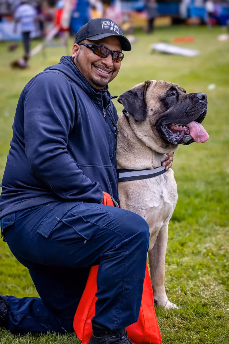Westport CT dog festival: dog and owner look-alikes