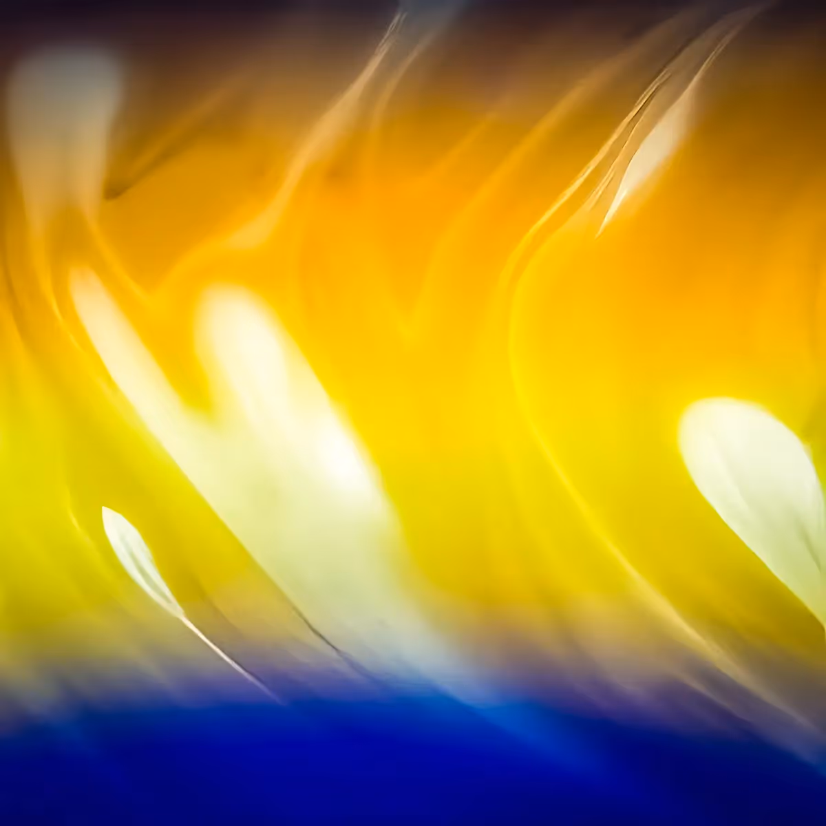 Abstract of soap bubbles