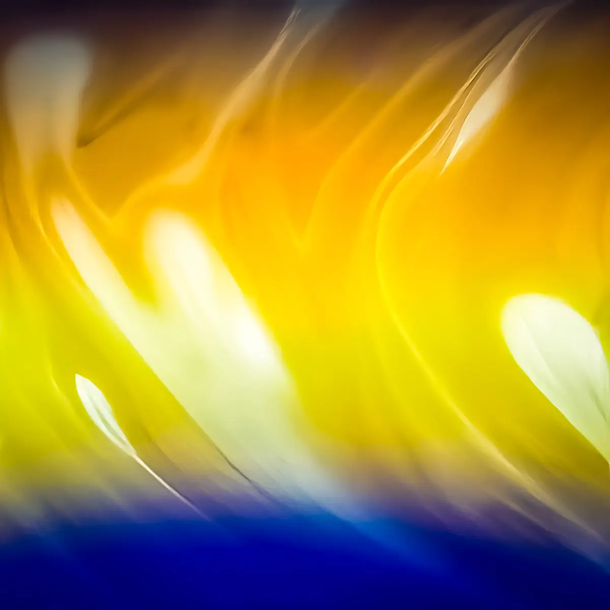 Abstract of soap bubbles