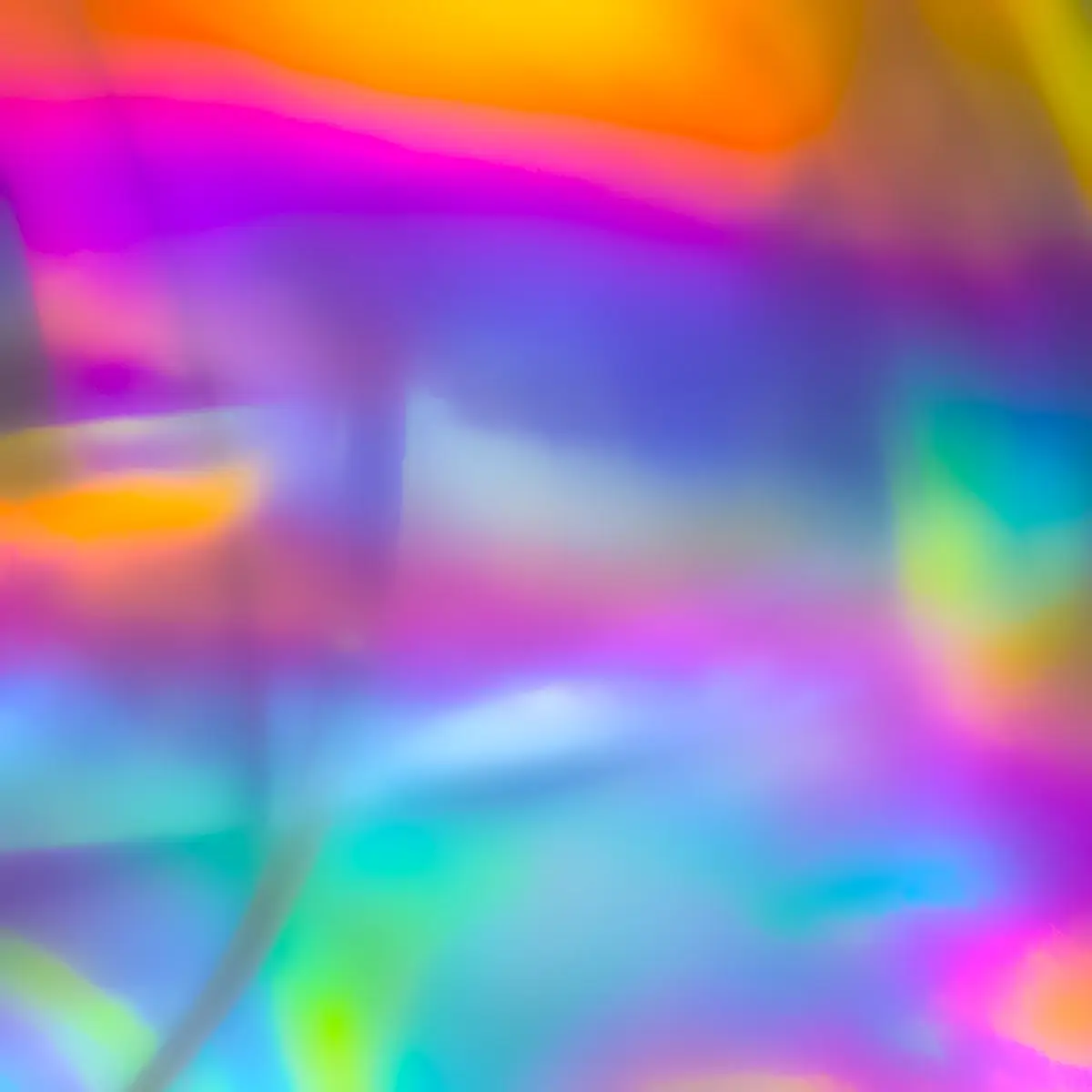 Abstract of soap bubbles