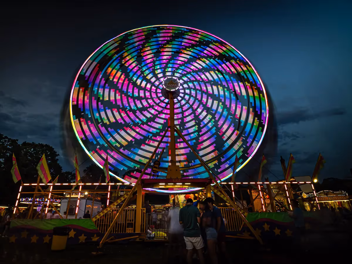 Memorial Day Fair Ferris Wheel