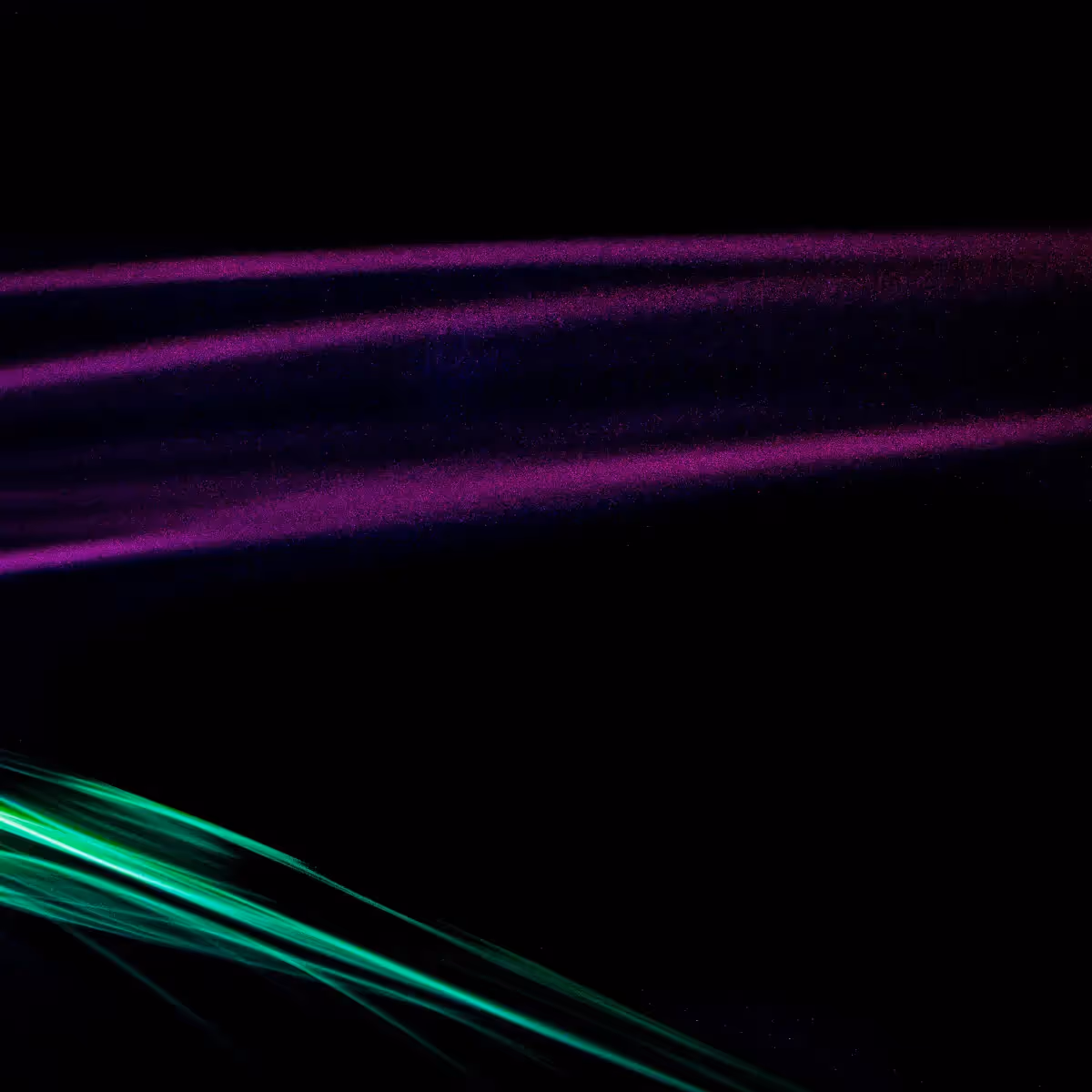 Loop Lasso: Used glow in the dark, neon string to make abstract light shapes 