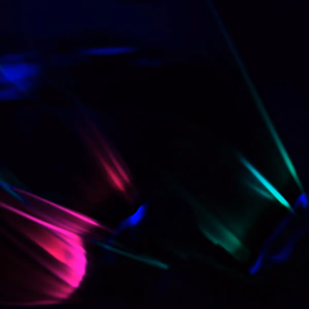 Loop Lasso: Used glow in the dark, neon string to make abstract light shapes 