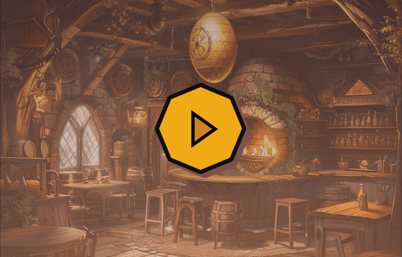 Afbeelding plaatje waarin je de taverne het gouden ei ziet