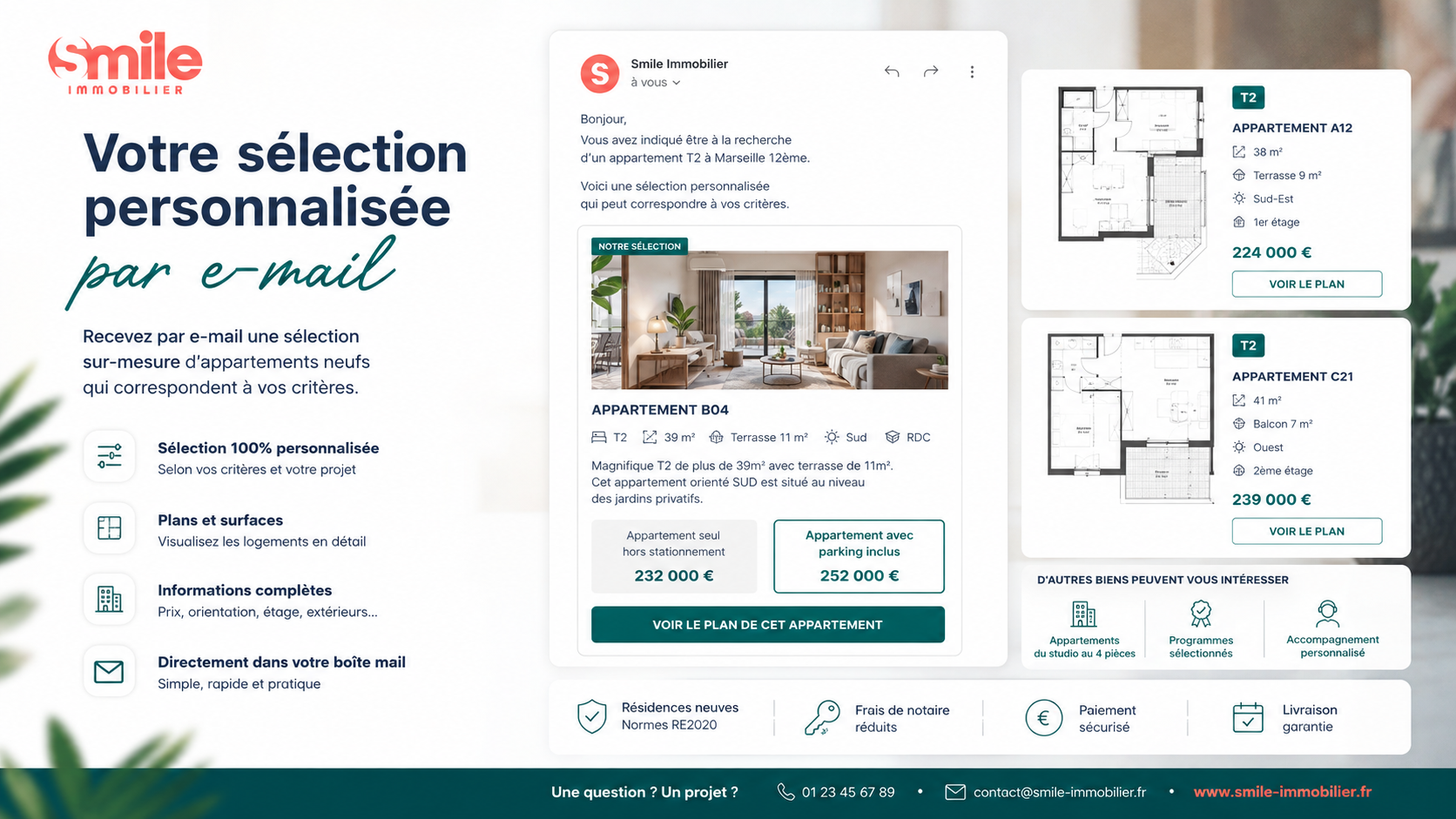 Sélection personnalisée Smile Immobilier