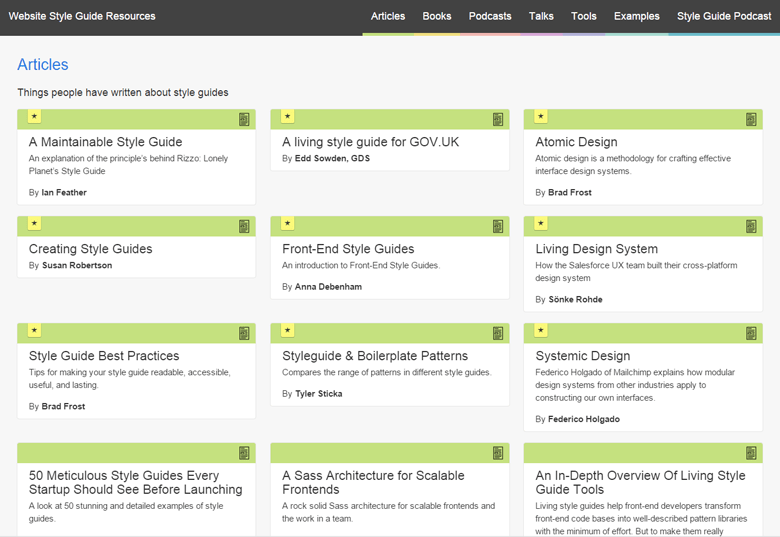 Styleguides.io