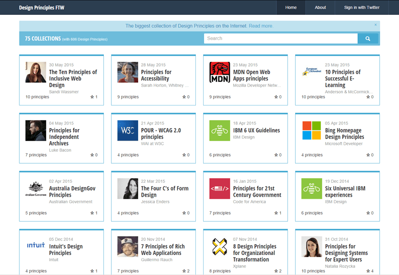 Design Principles FTW