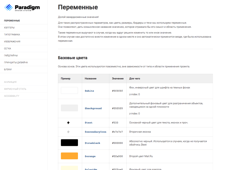 Дизайн-система. Начали в 2012 году, с тех пор экономим уйму времени на запуске новых продуктов и функций.