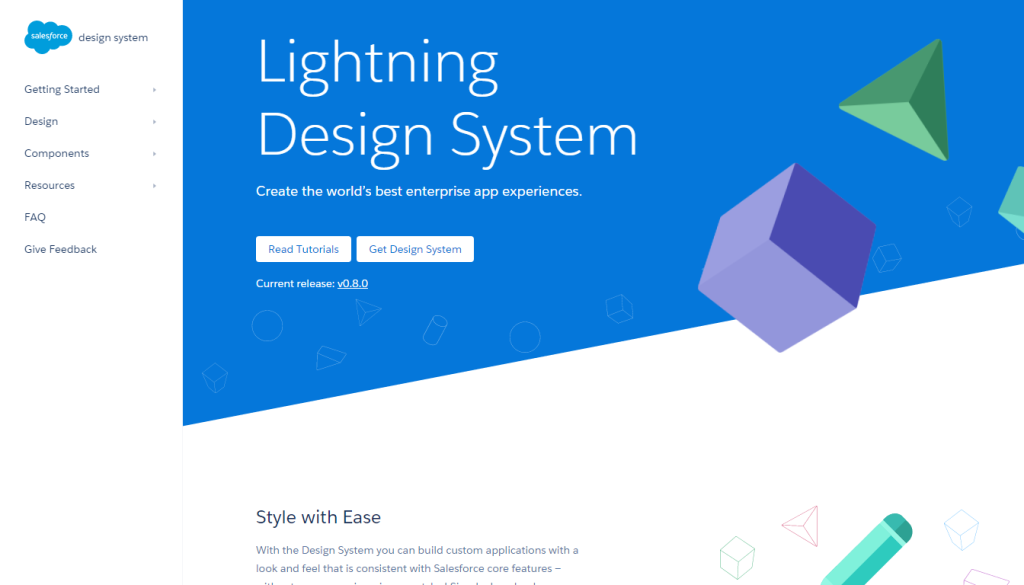 SalesForce Lightning Design System