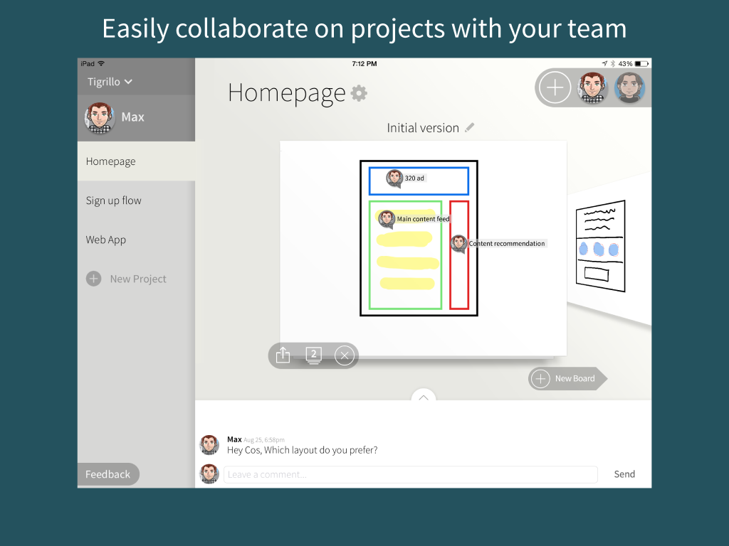 Quill — Collaborative Drawing and Wireframing for Teams