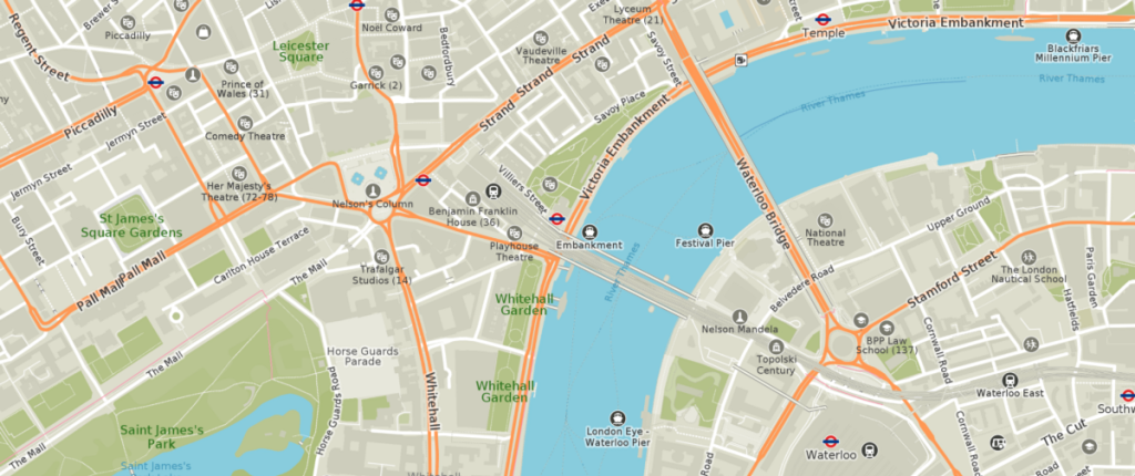 Дизайн карты мира