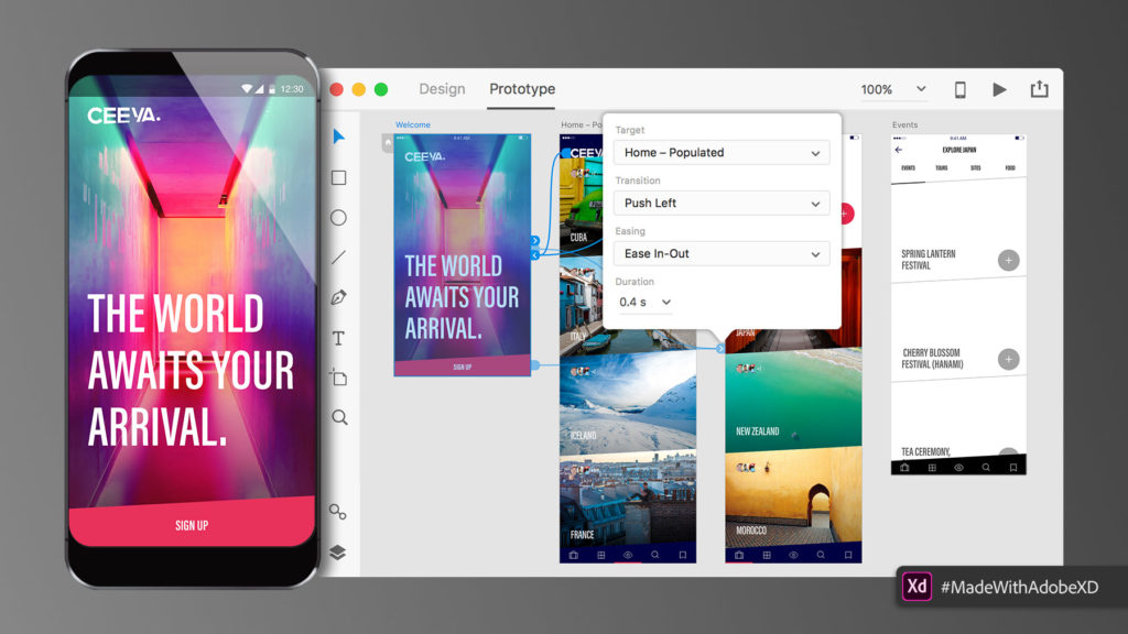Adobe XD 1.0