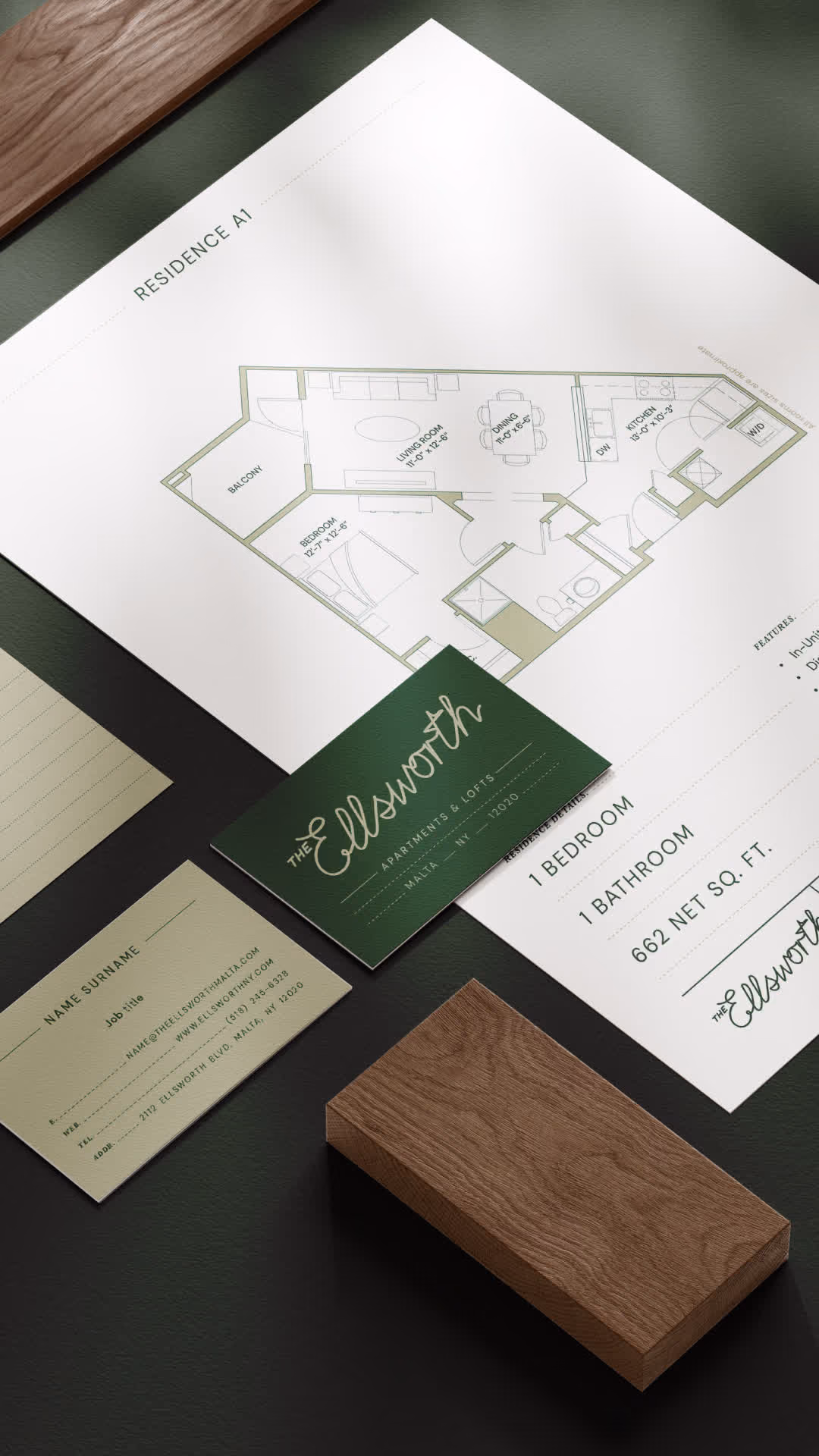 Ellsworth branded collateral