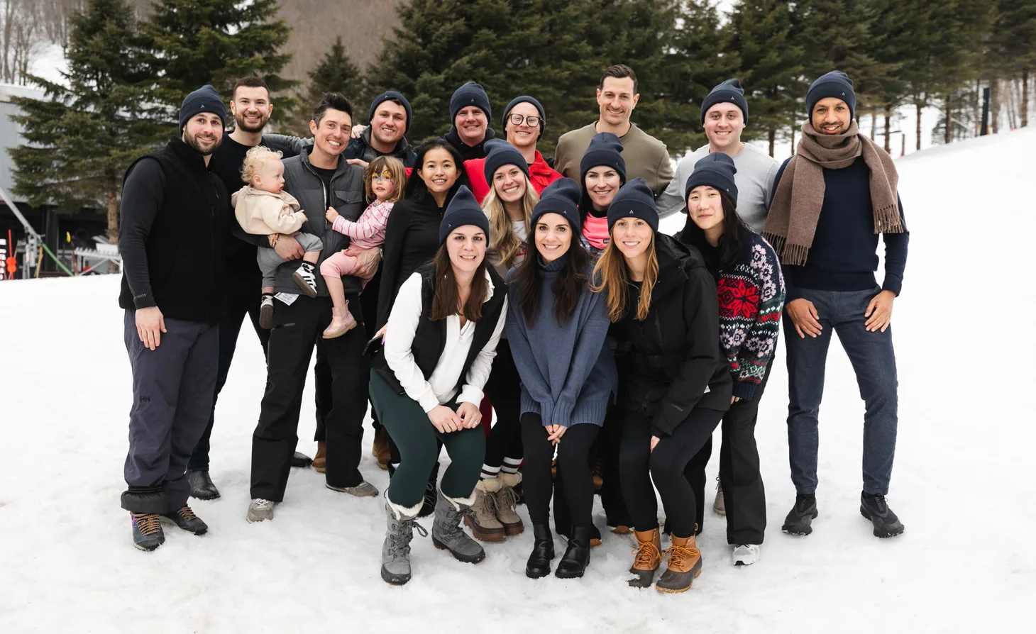 The Aker team together