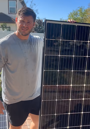 Solar Panel Cleaning and Removal and reintallation n Orlando