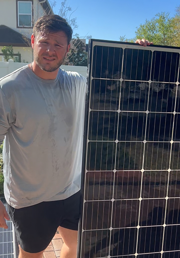 Solar Panel Cleaning and Removal and reintallation n Orlando