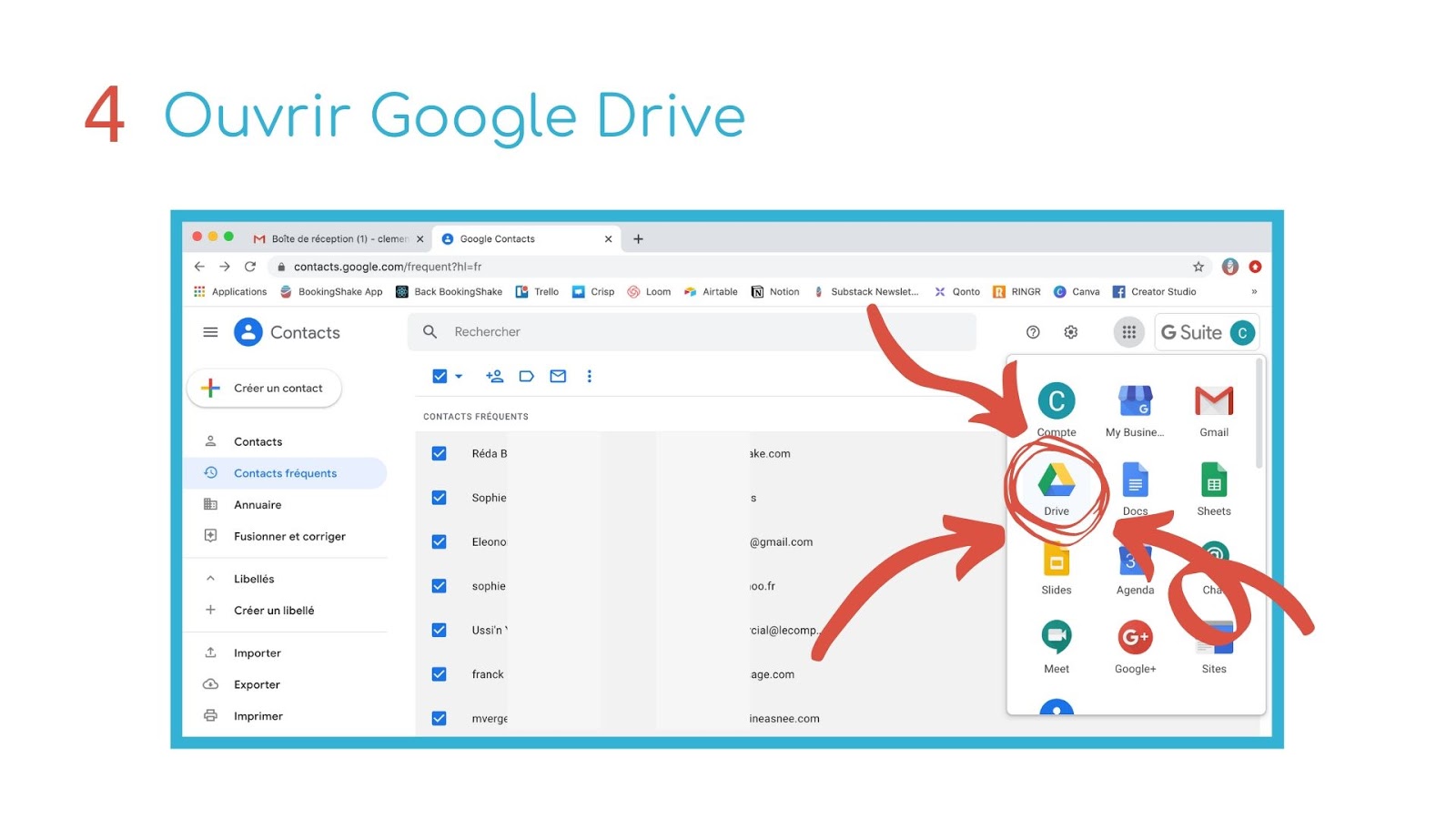 ouvrir google drive