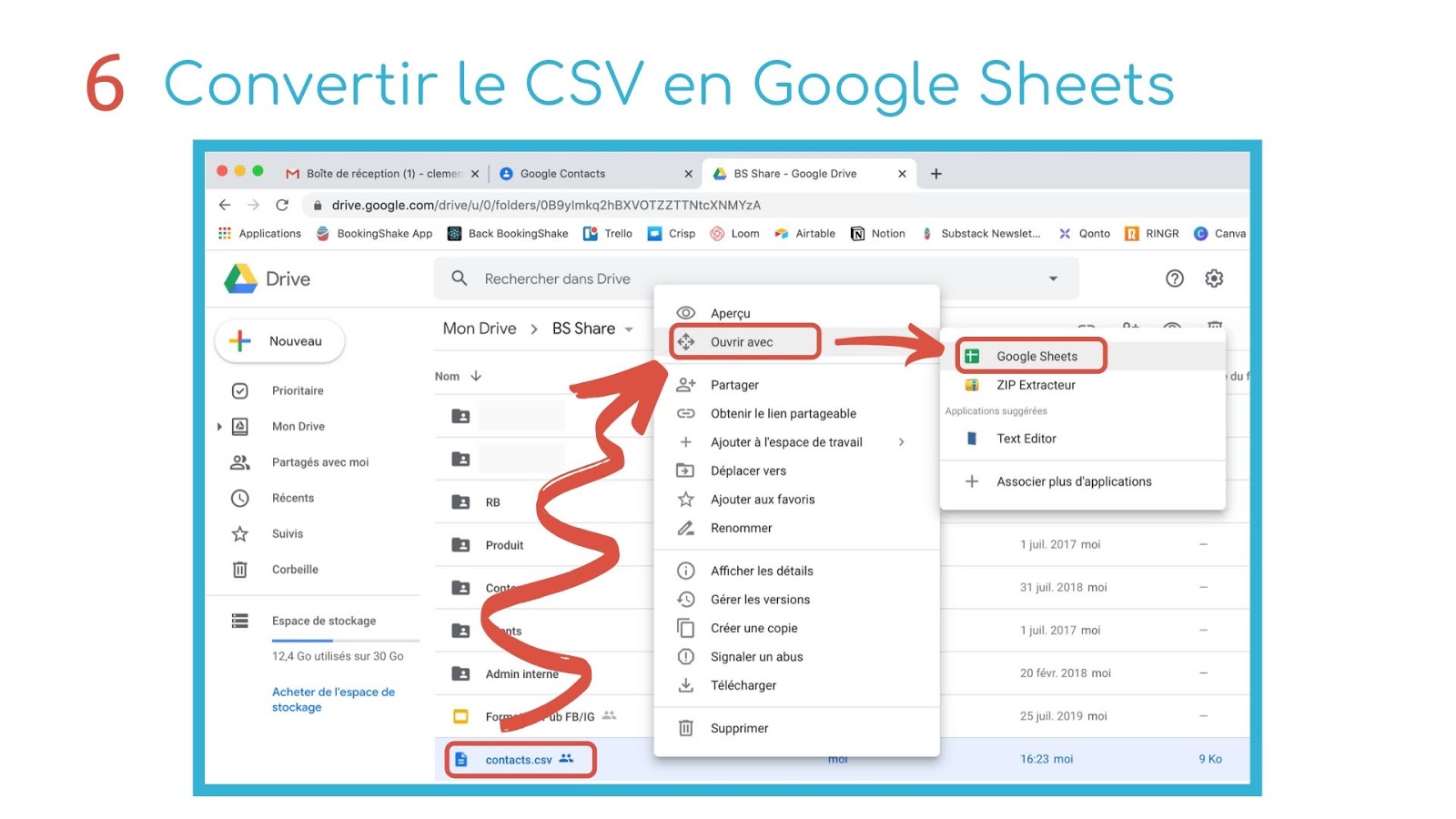 convertir csv google sheets