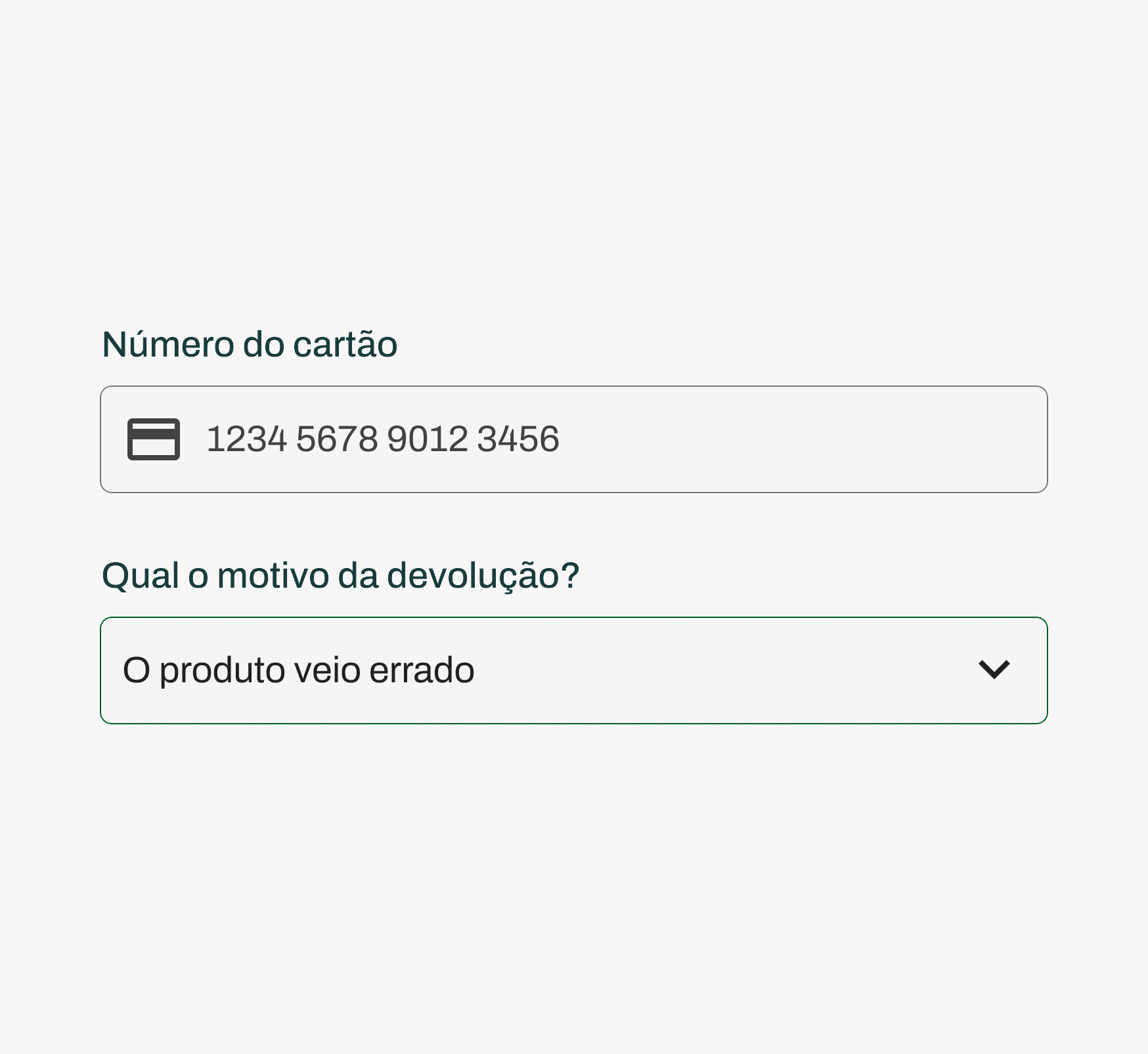 input do aplicatvo riachuelo