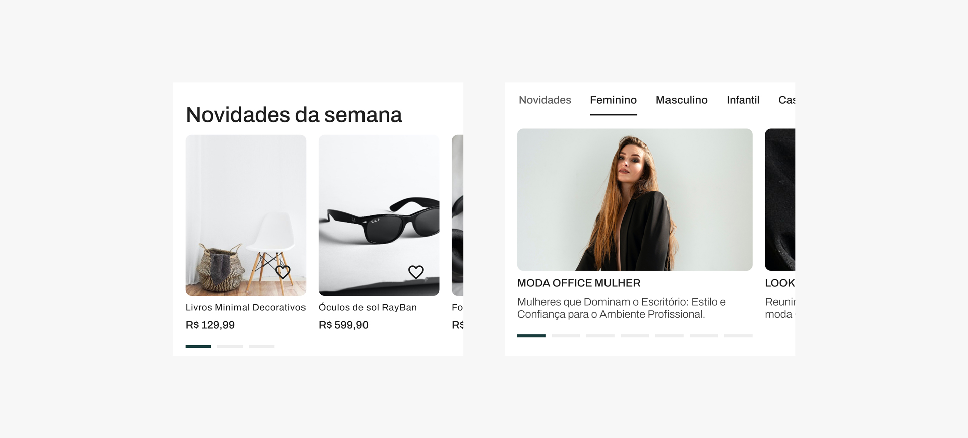 sessoes do aplicativo riachuelo