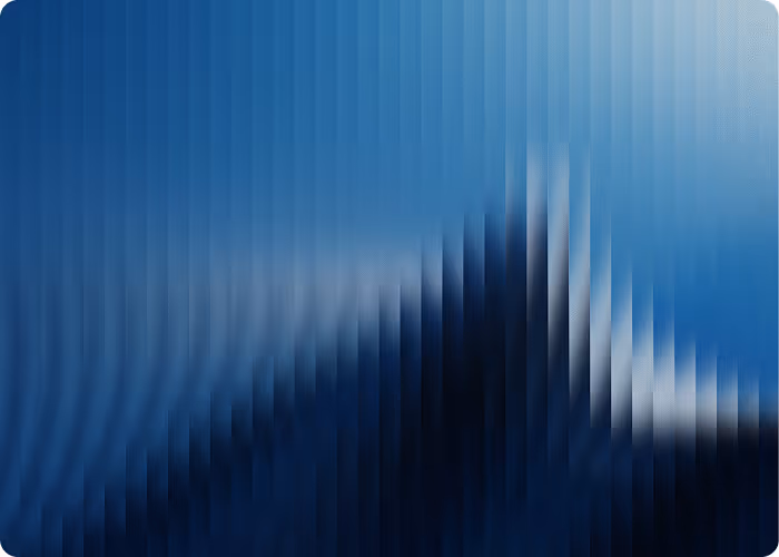 Blue Fractal Background