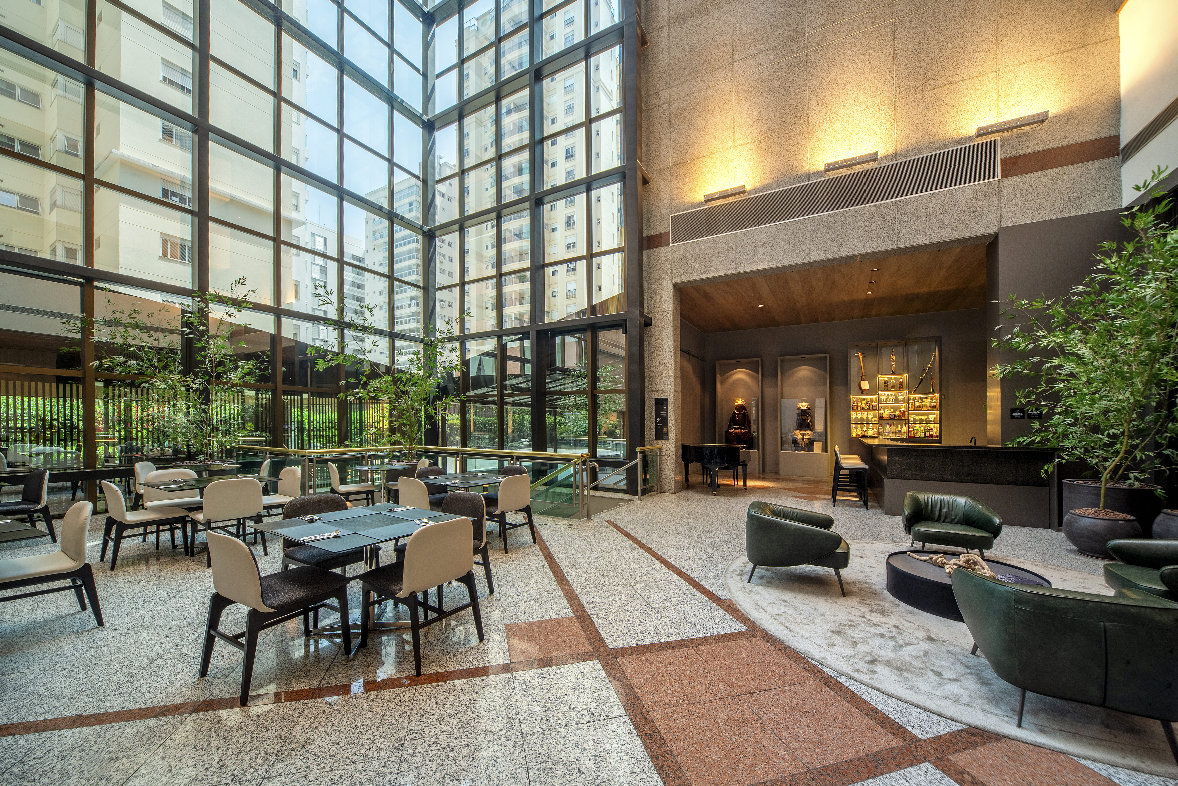 Lobby de hotel Laghetto