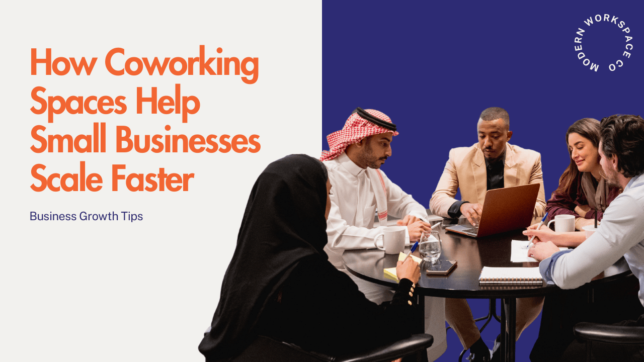 How cowering spaces help small businesses scale faster.