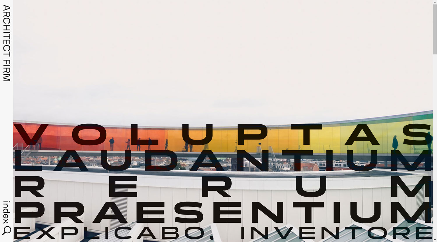 Architect Firm Website Template