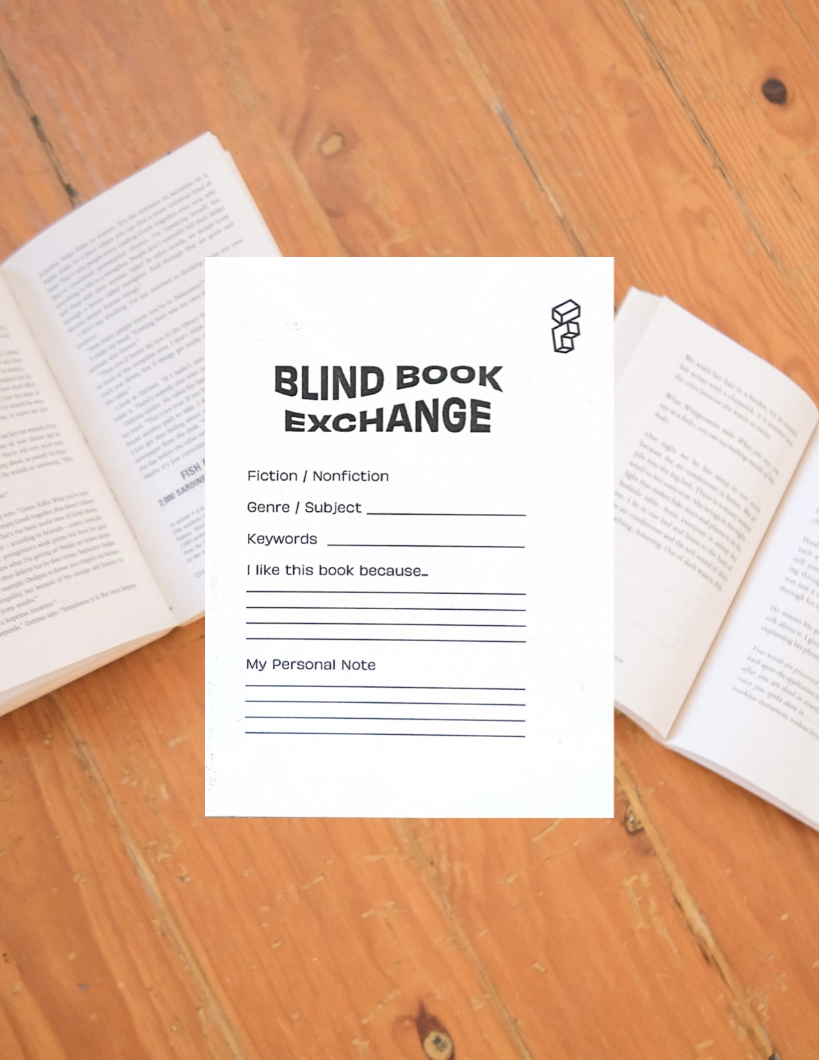 Blind Book Swap