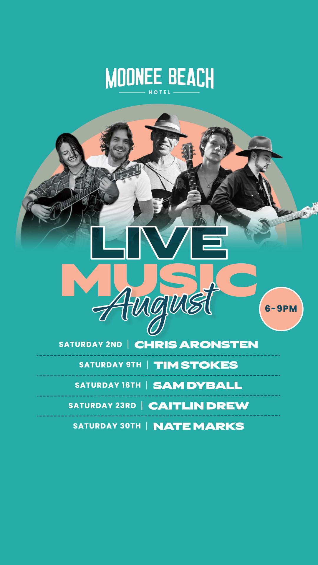 August Live Music