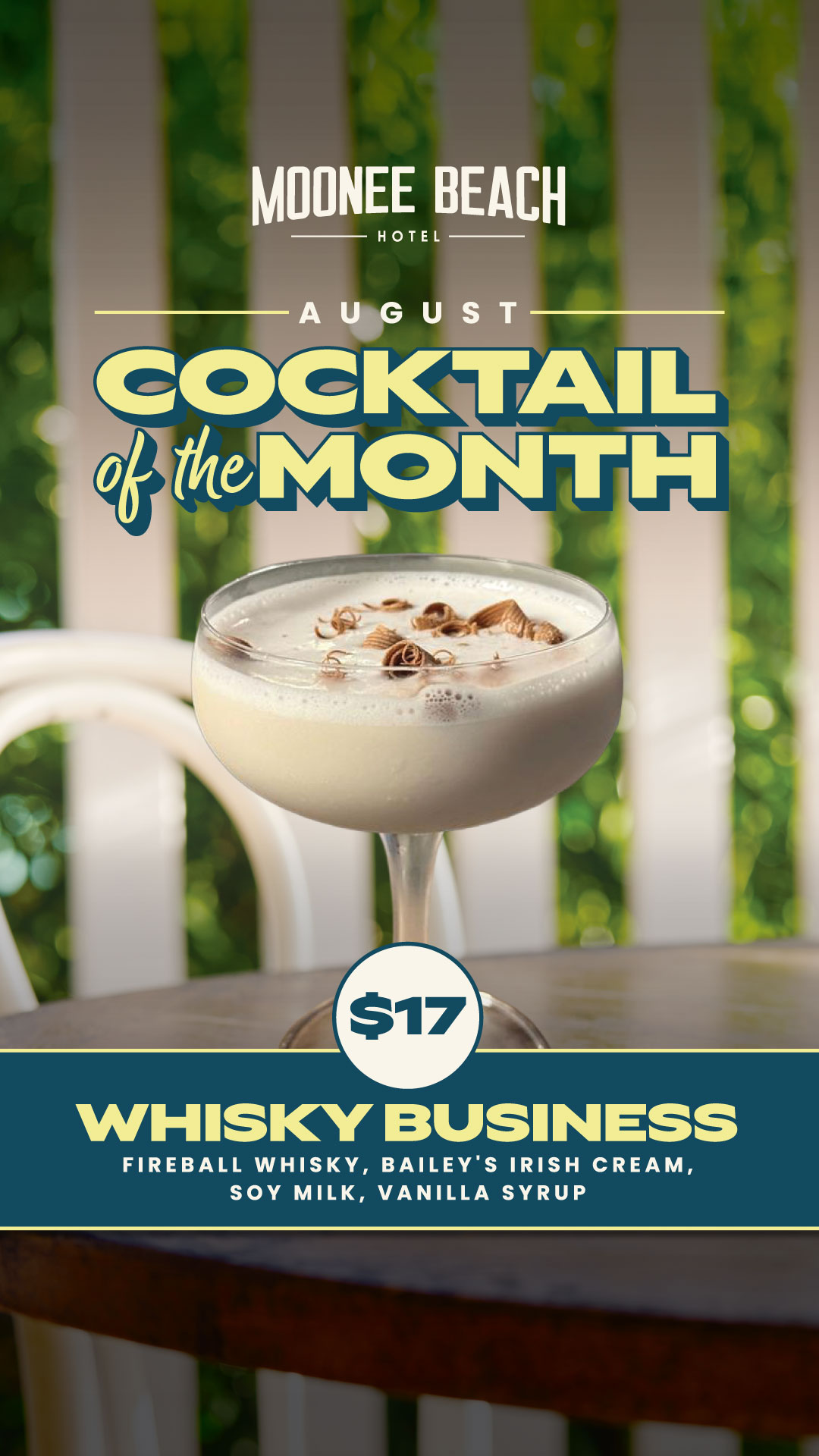 August Cocktail of the Month