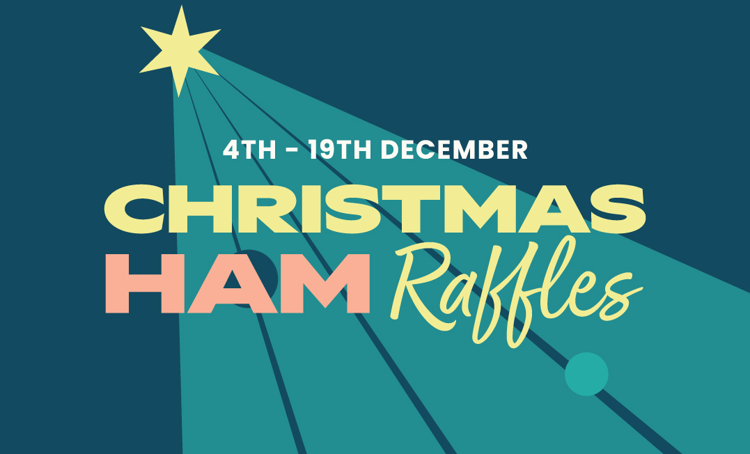 Christmas Ham Raffles