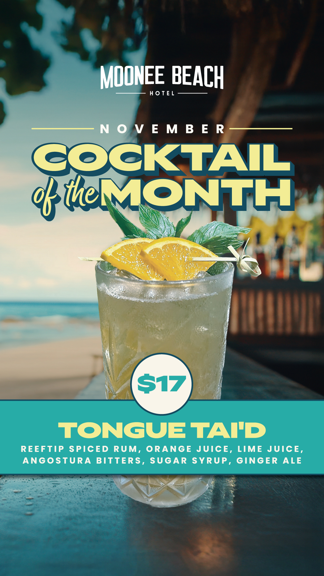 November Cocktail of the Month