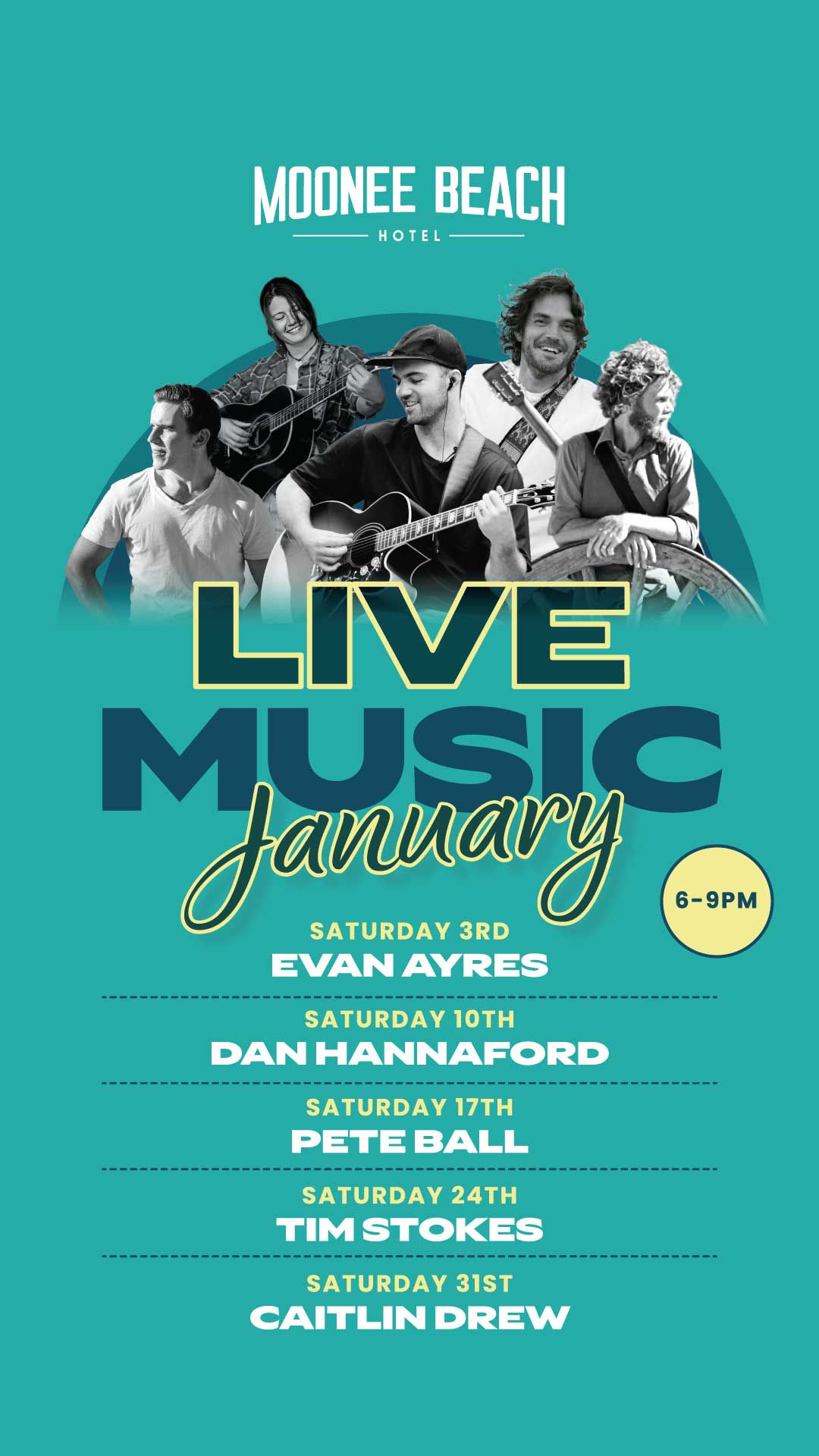 January Live Music