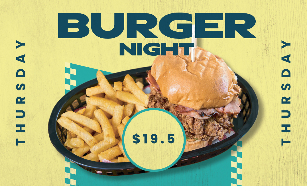 Thursday Burger Night