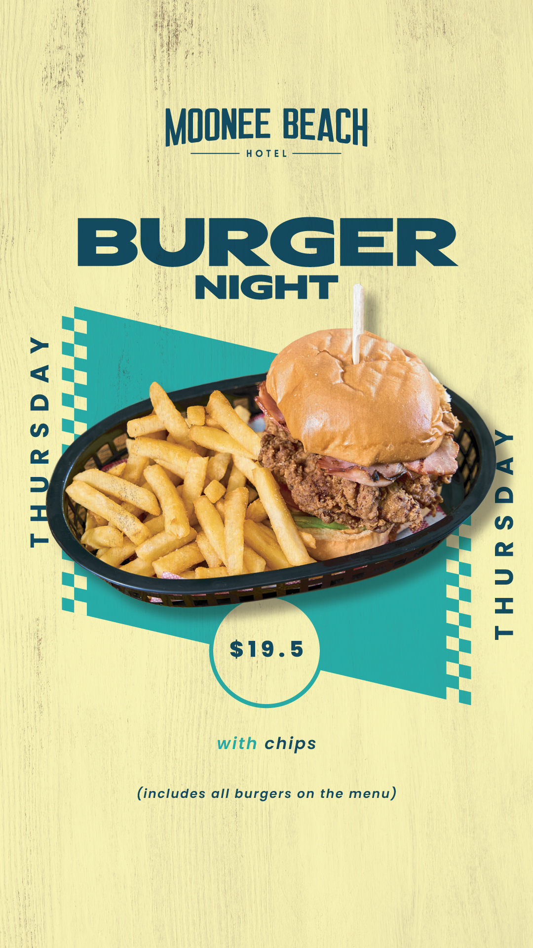 Thursday Burger Night