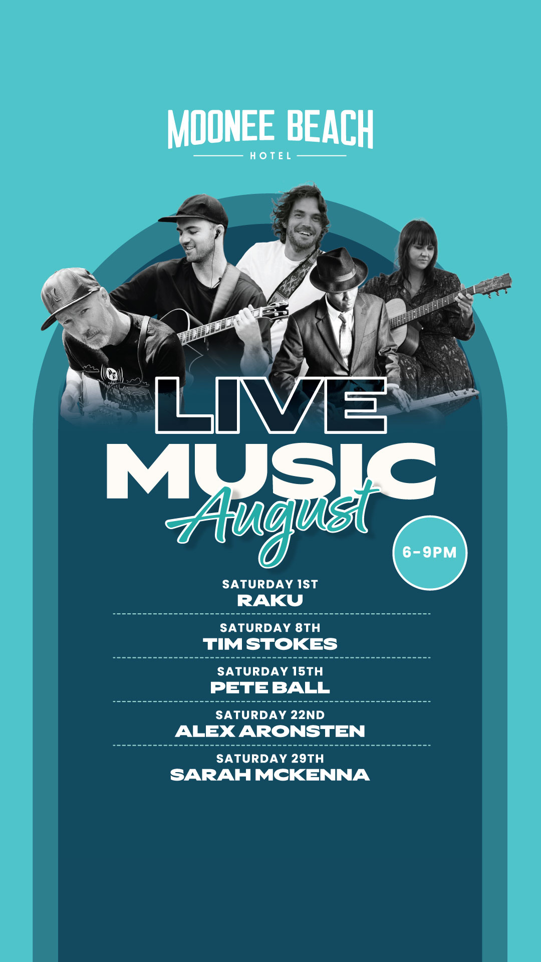August Live Music