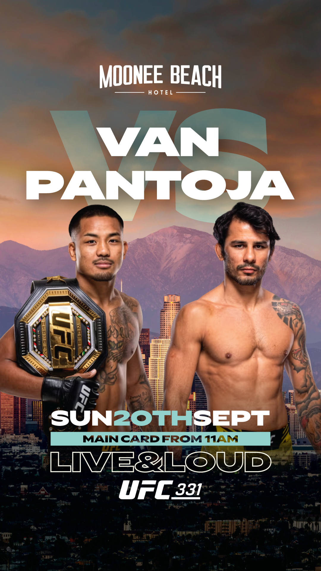 UFC 331: Van Vs. Pantoja