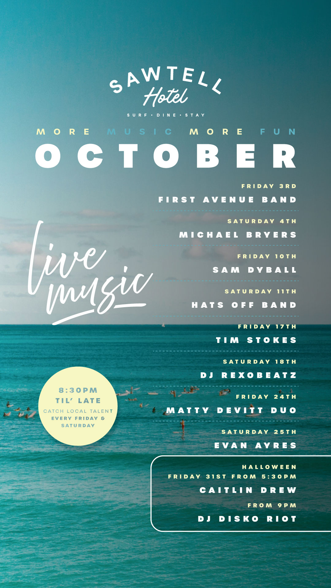Live Music - October