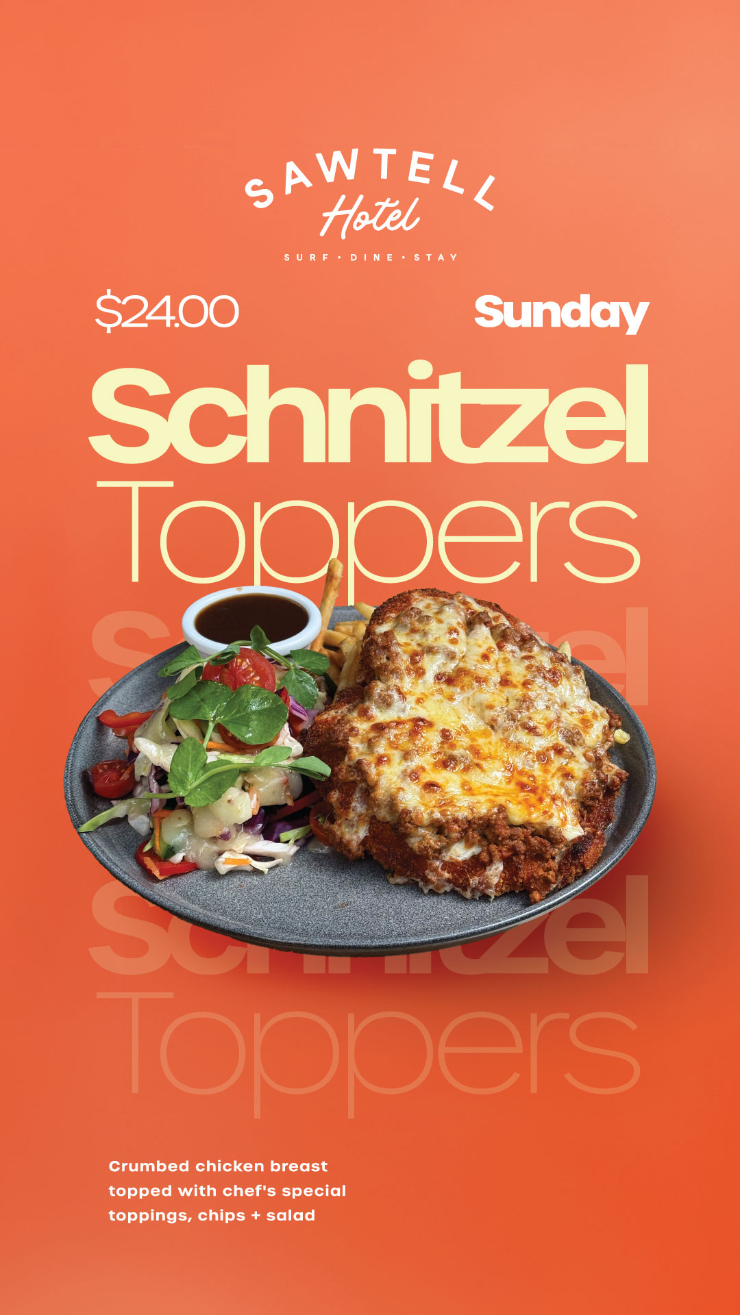 Sunday Schnitzel Topper