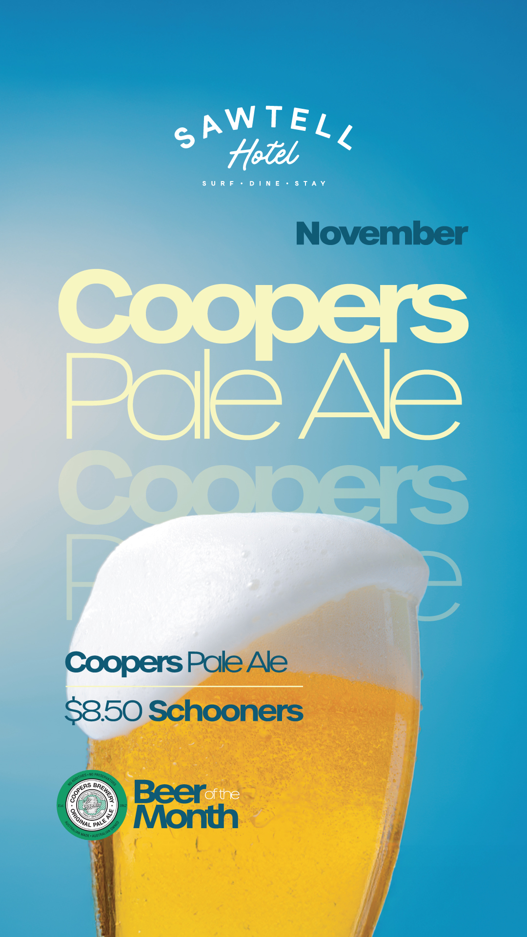 November Beer of the Month