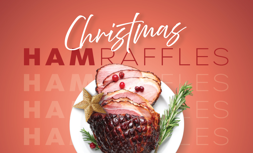 Christmas Ham Raffles