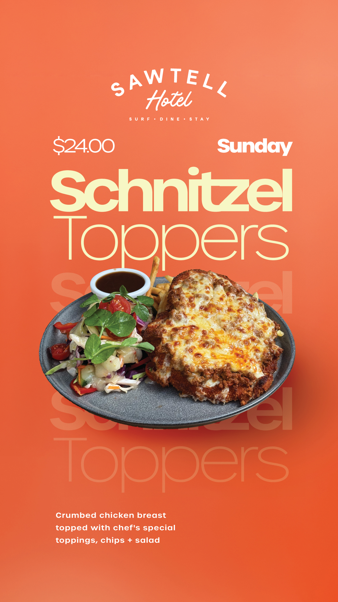 Sunday Schnitzel Topper