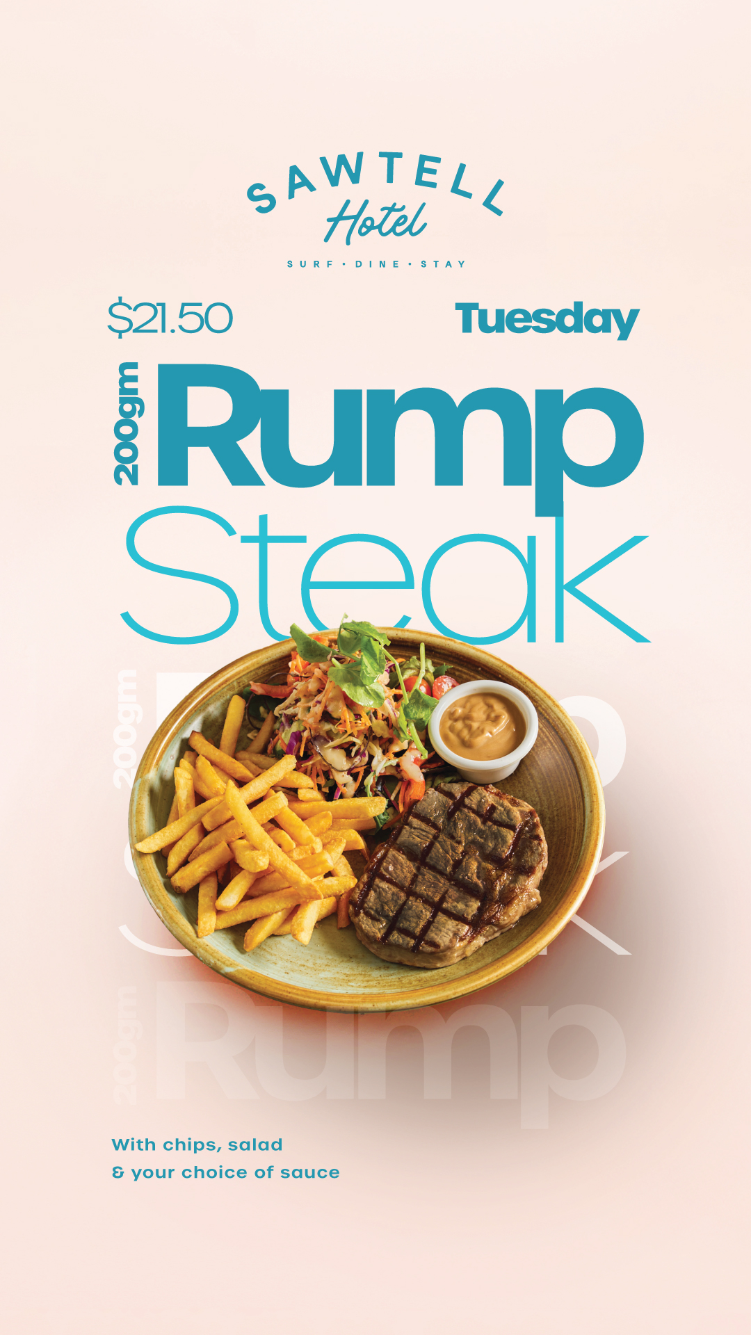 Tuesday Rump Steak 