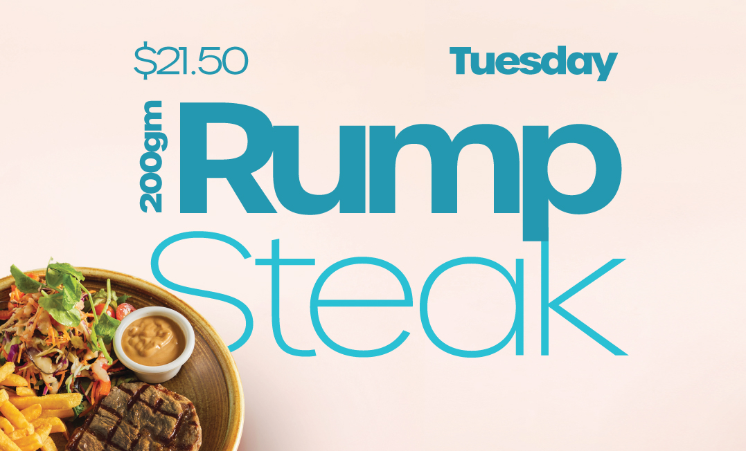 Tuesday Rump Steak 