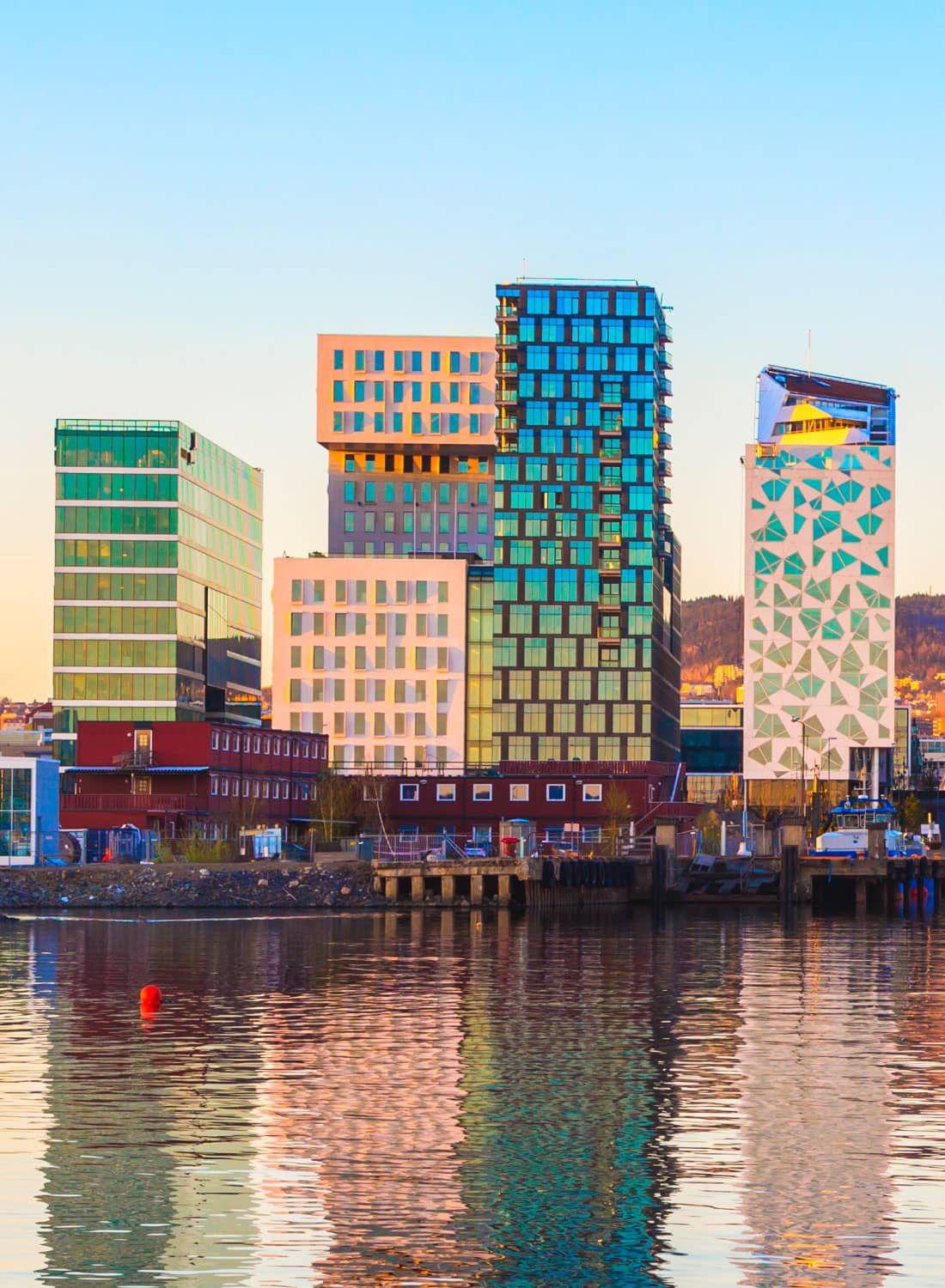 Video production services in Oslo with harbor view