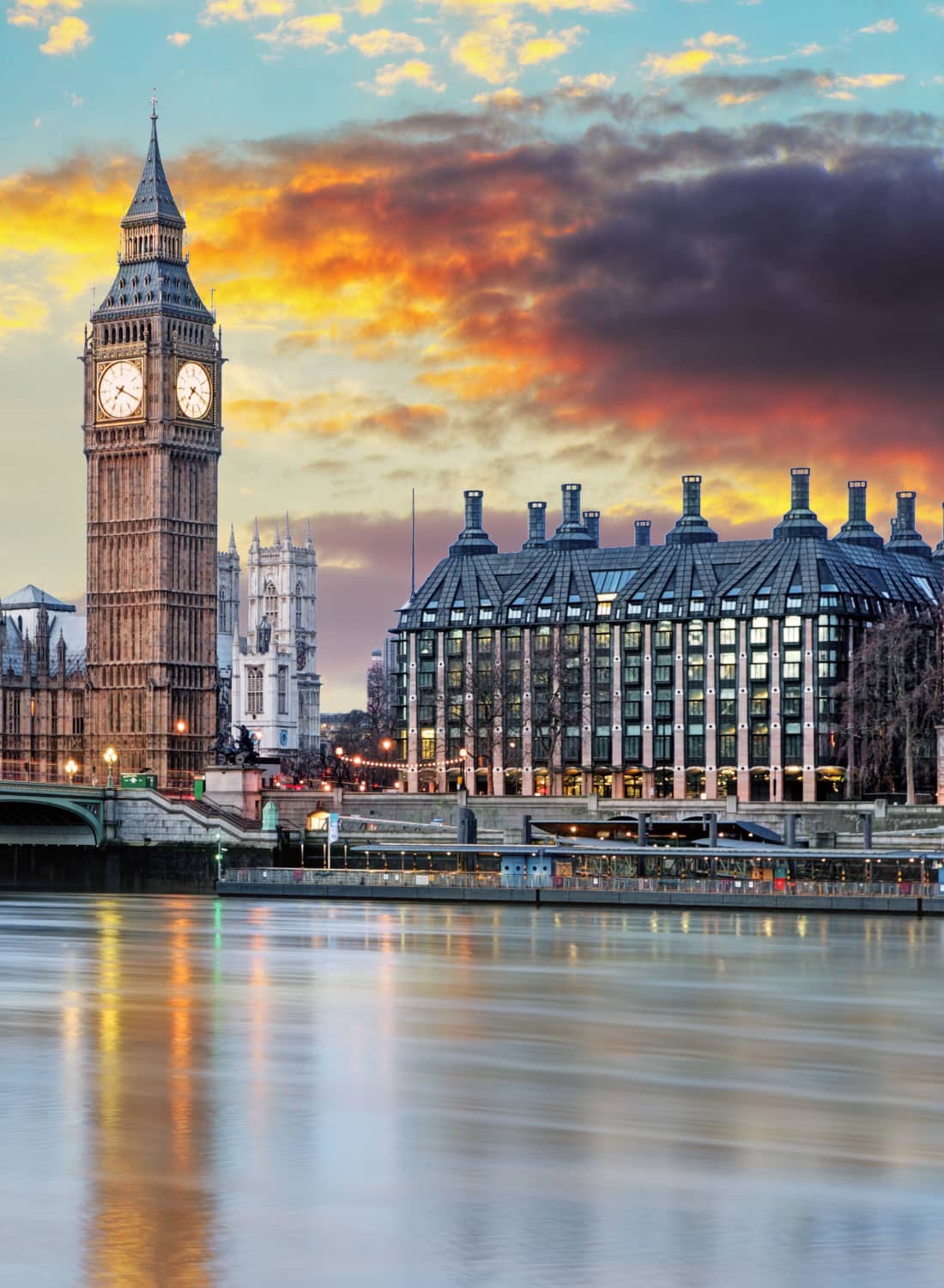 Video production services in London with Big Ben and Parliament