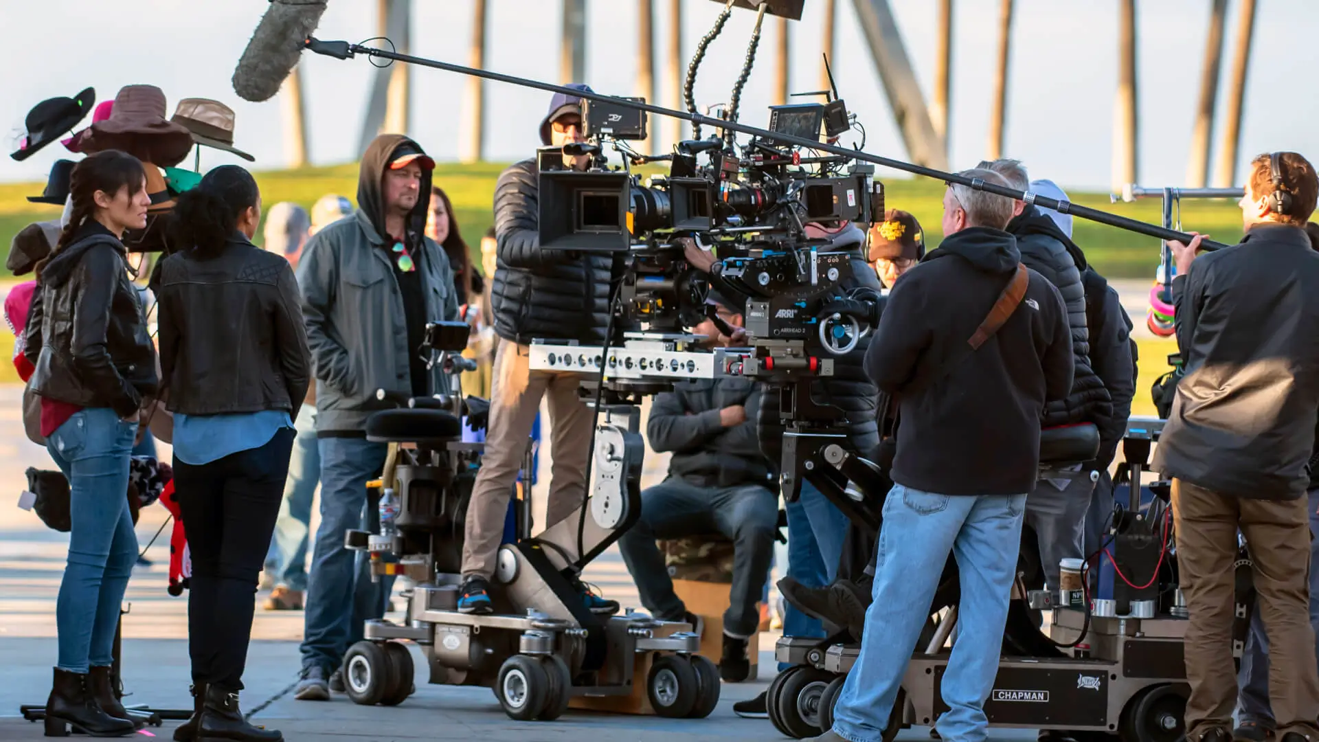 TV commercial production shoot in Miami